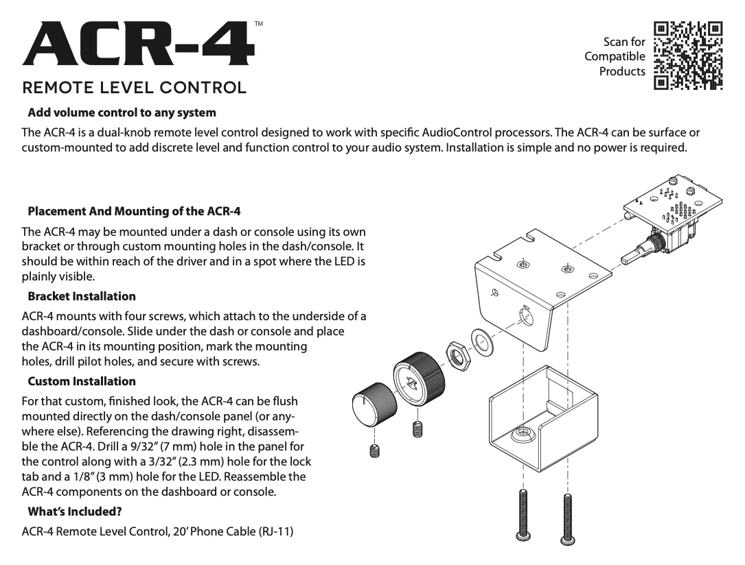 ACR-4 Dash Remote - Image 4