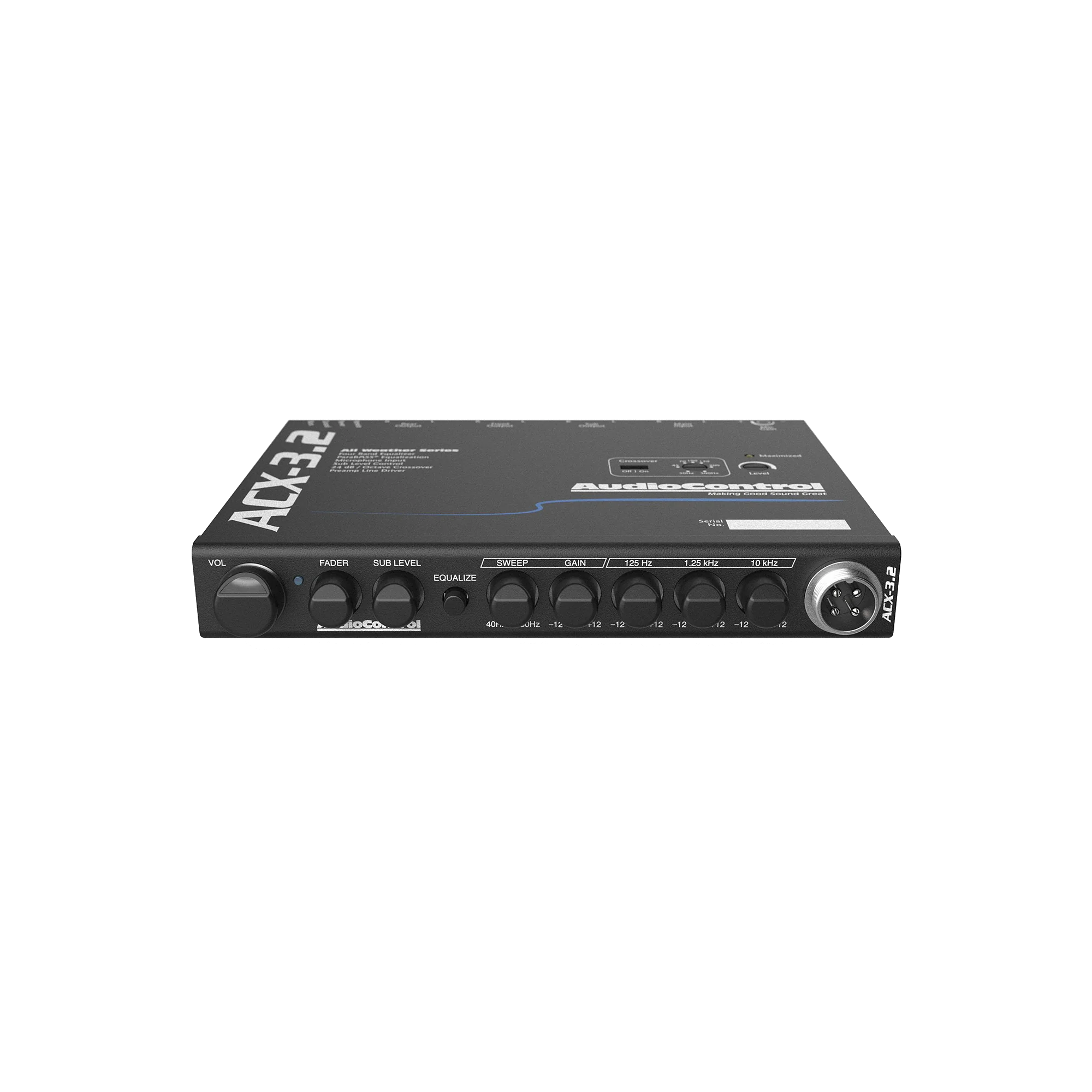 ACX-3.2 All-Weather Equalizer & Crossover with Paging Mic - Image 3