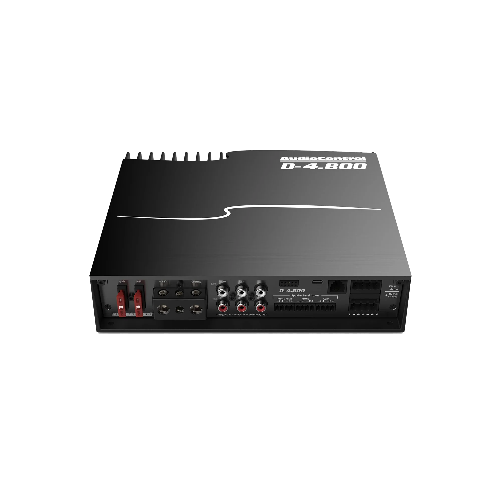 D-4.800 High-Power 4-Channel DSP Matrix Amplifier w/AccuBASS - Image 5