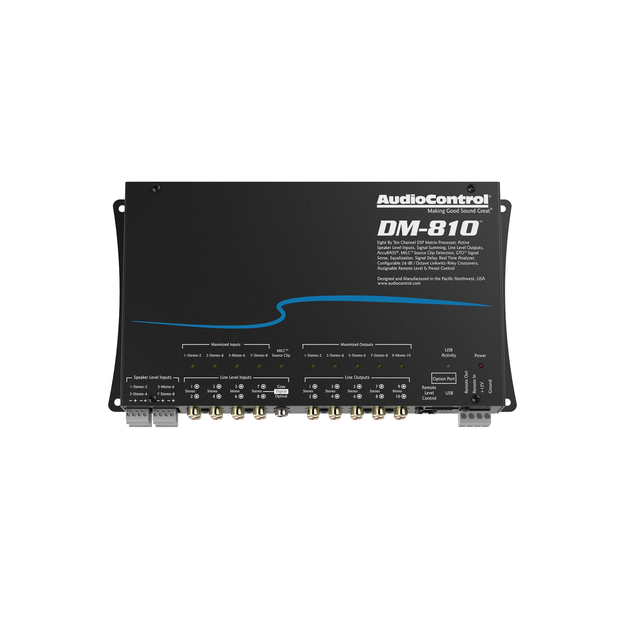 DM-810 8x10 Channel DSP Matrix Processor - Image 5