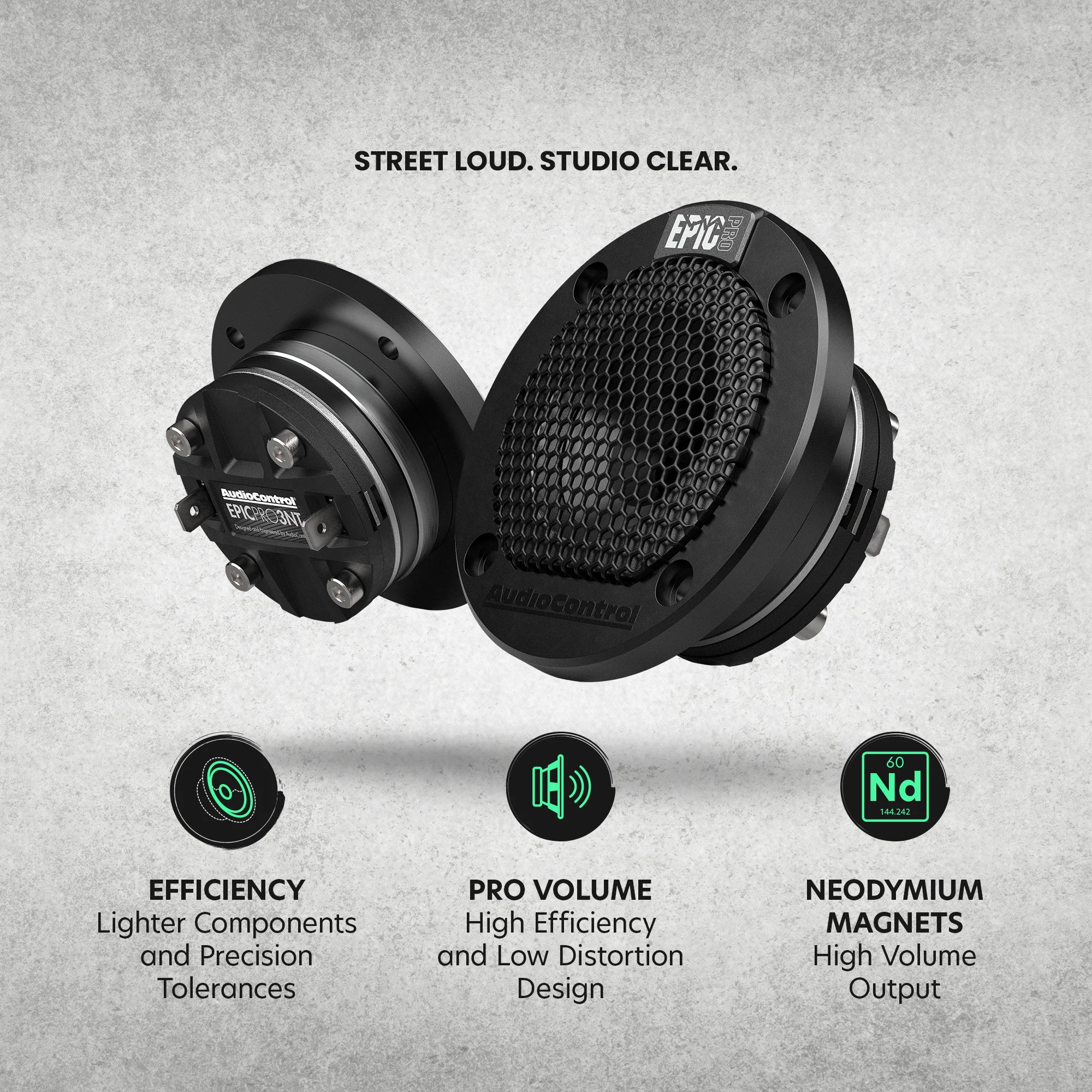 EPICPRO3NT 3" Neodymium Tweeters, 140W RMS, 4 Ohms (Pair) - Image 5