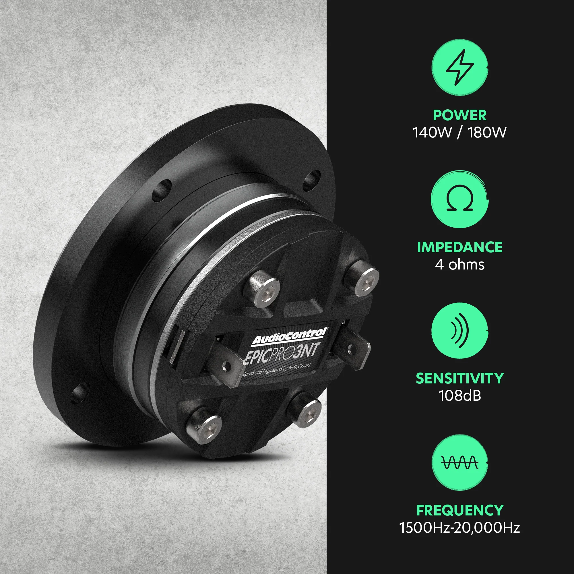 EPICPRO3NT 3" Neodymium Tweeters, 140W RMS, 4 Ohms (Pair) - Image 7