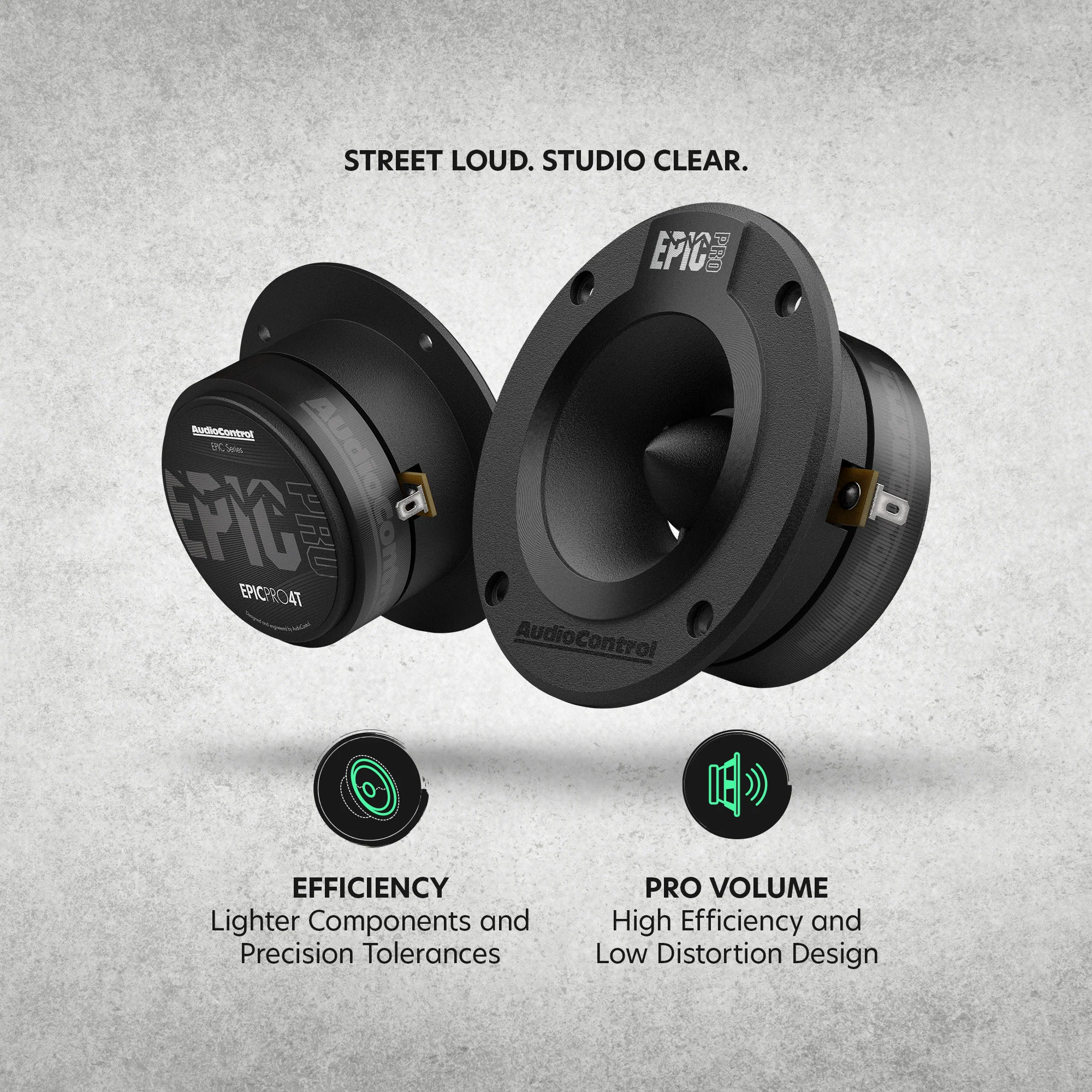 EPICPRO4T 4" Bullet Tweeters, 80W RMS, 4 Ohms (Pair) - Image 5