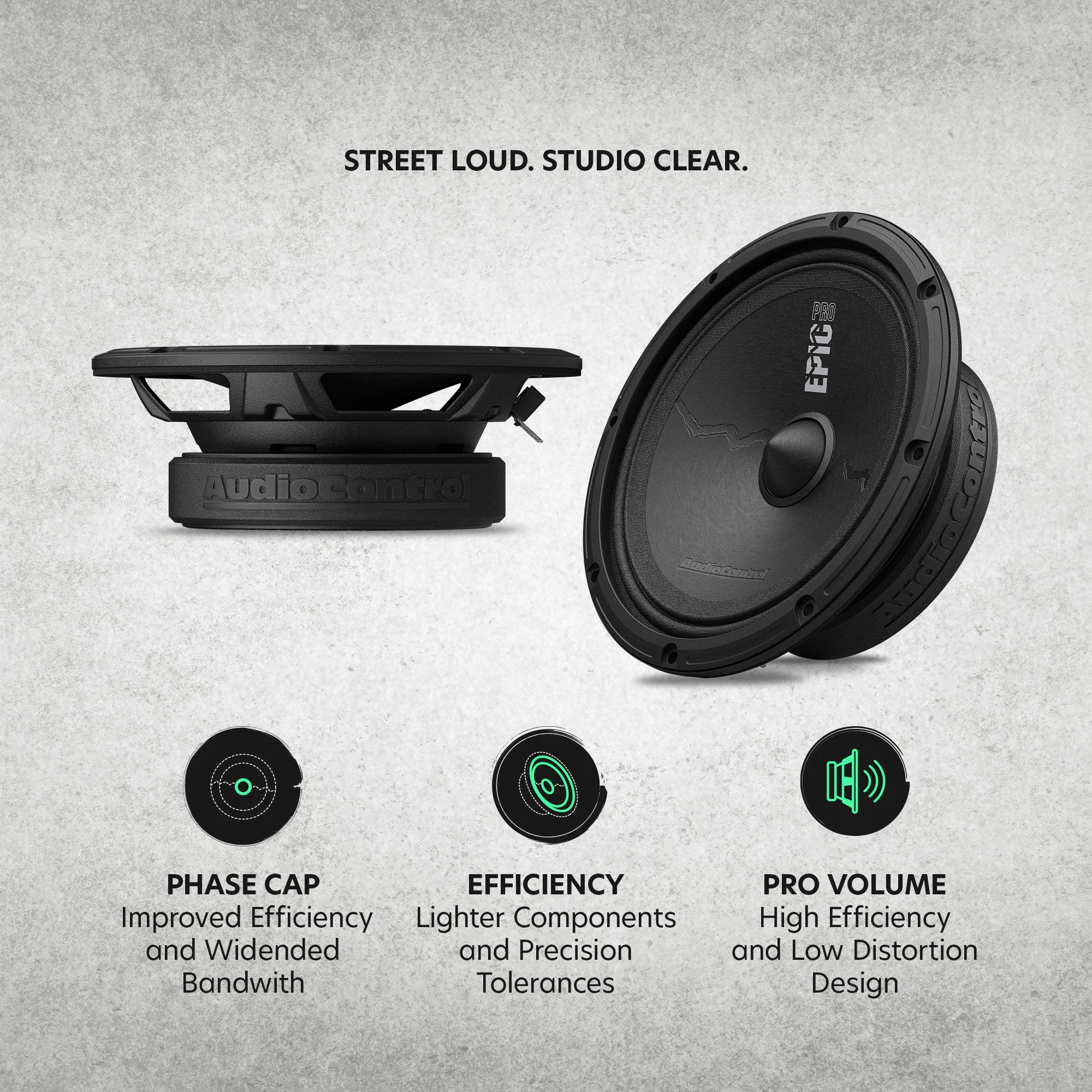 EPICPRO6S 6.5" Slim Midrange Speakers, 200W RMS, 4 Ohms (Pair) - Image 5