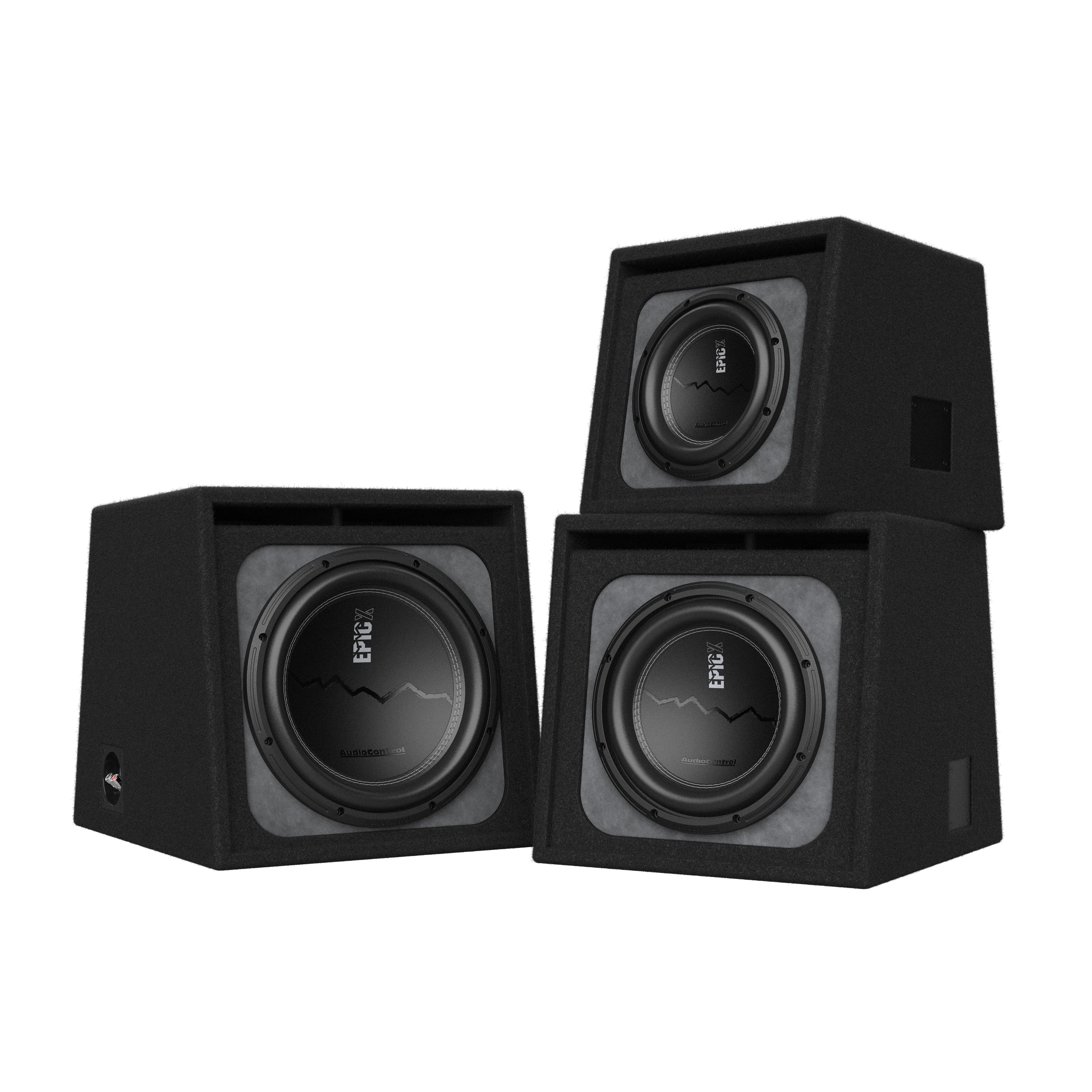 EPICX Series Loaded Vented Subwoofer Enclosure, 400W/500W RMS | 8" 10" 12" - Image 7