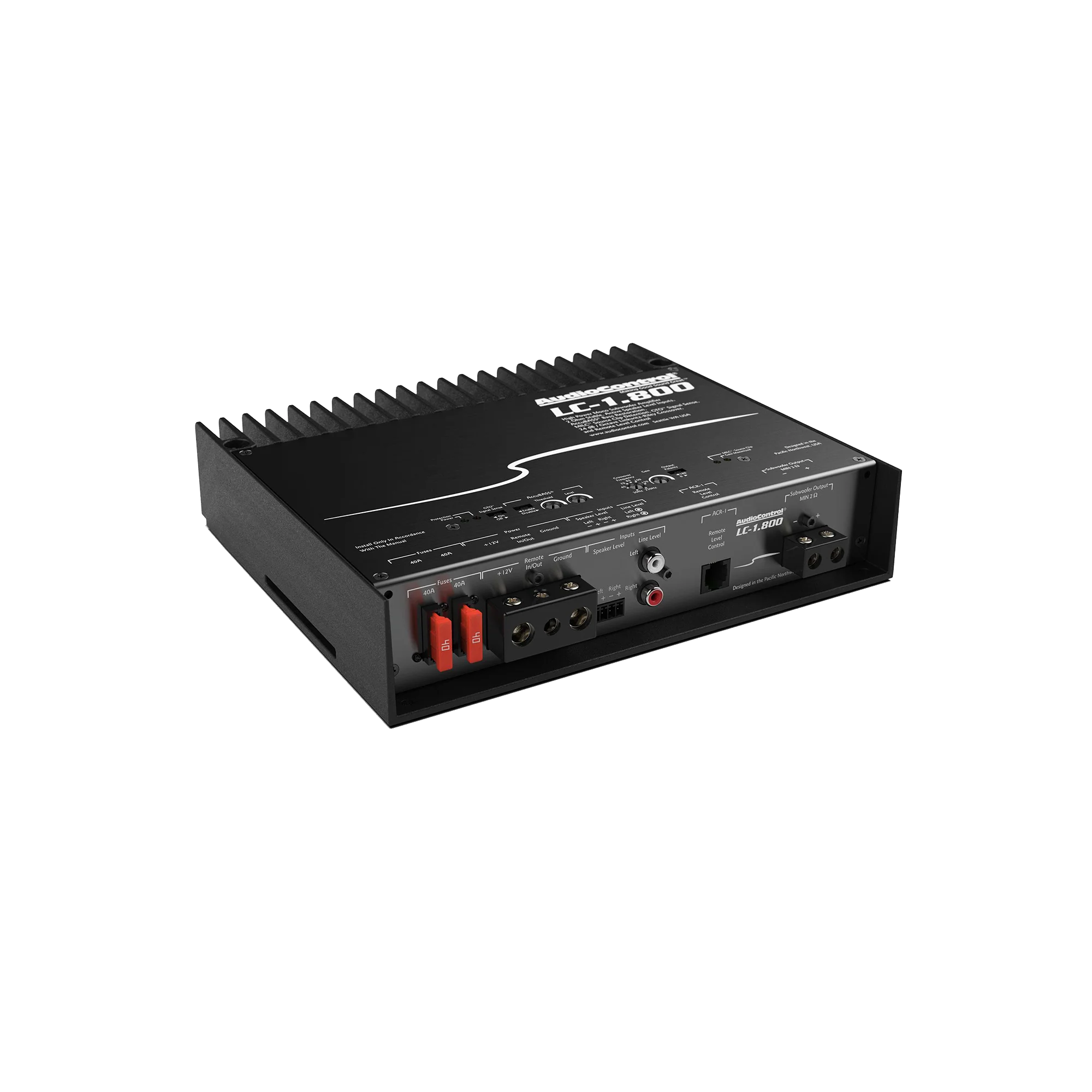 LC-1.800 High-Power Monoblock Amplifier w/AccuBASS - Image 3