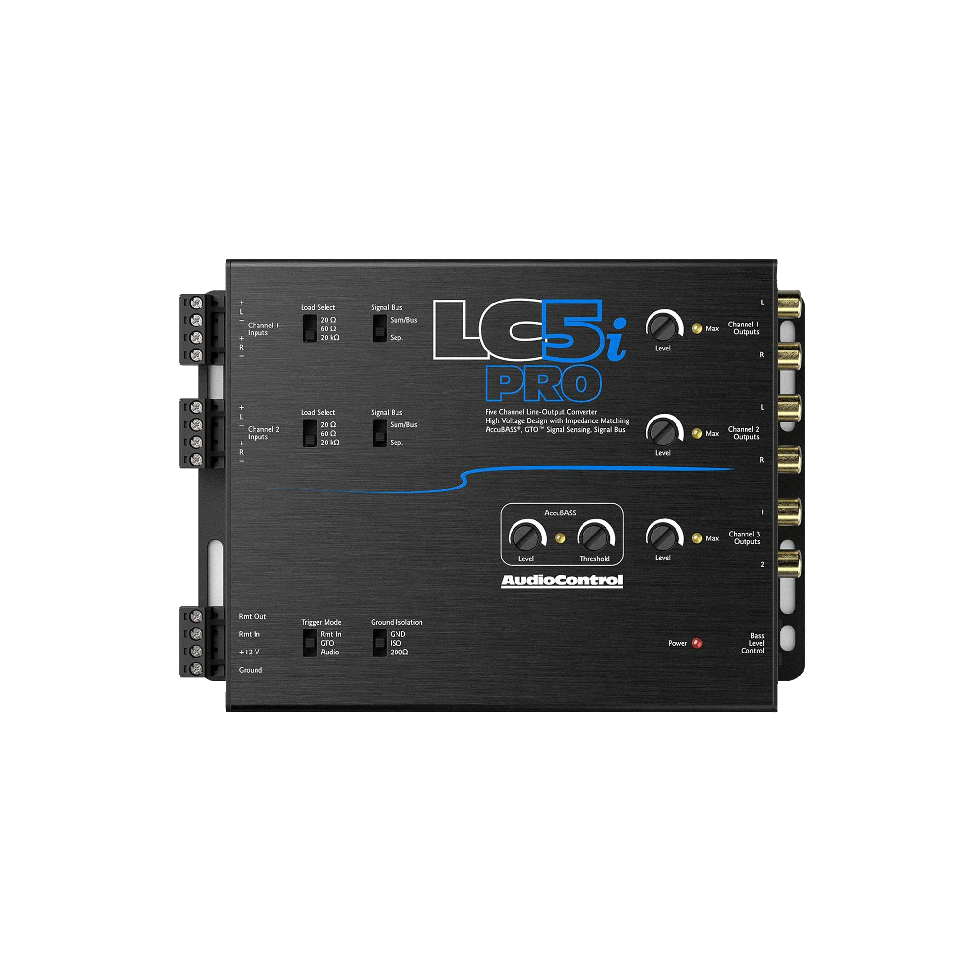 LC5iPRO 5-Channel Line Output Converter w/AccuBASS - Image 3
