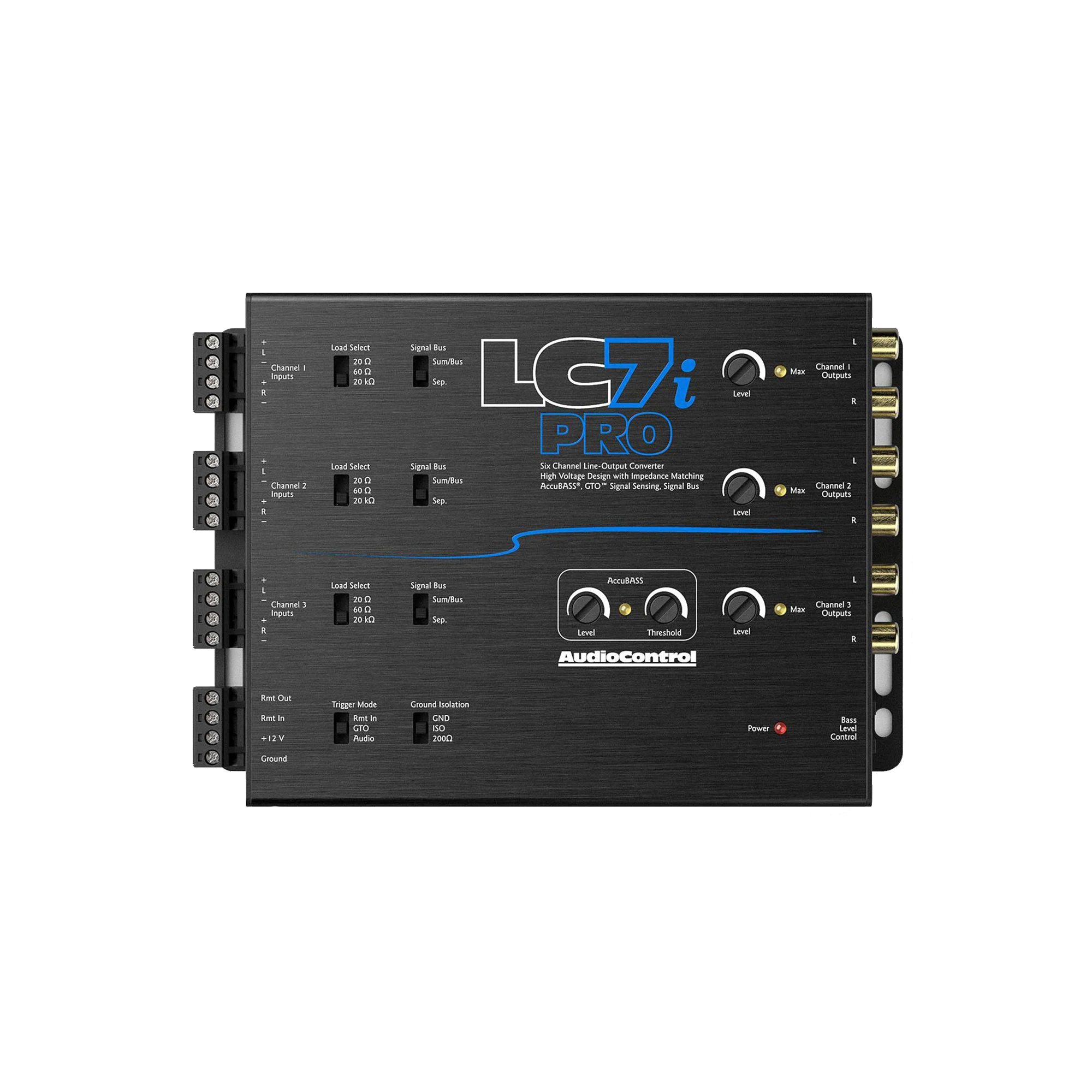 LC7iPRO 6-Channel Line Output Converter w/AccuBASS - Image 3