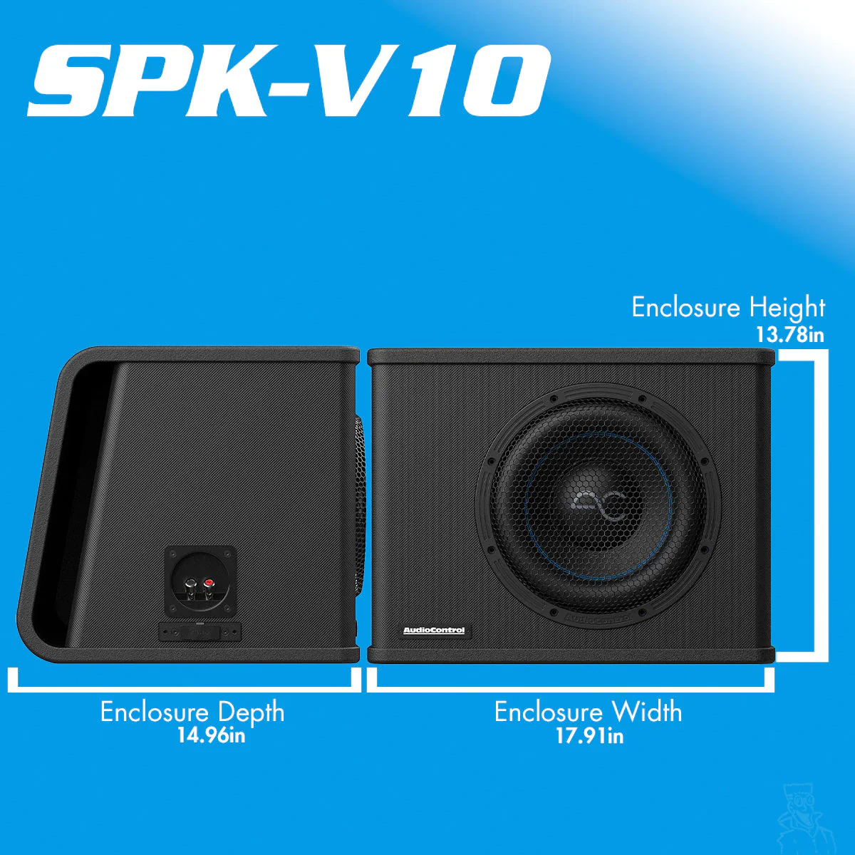 Spike Series Vented Subwoofer Enclosure, 350W/500W RMS | 8" 10" 12" - Image 7